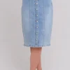 Iben denim skjørt