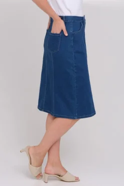 Iben denim skjørt