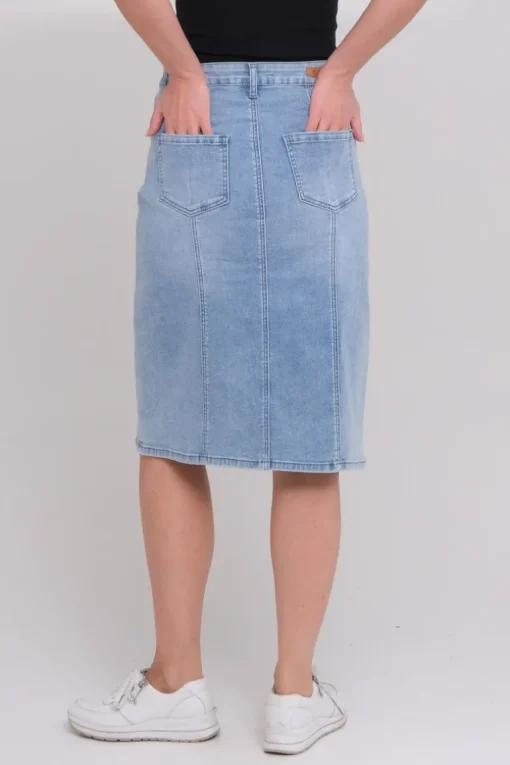 Iben denim skjørt