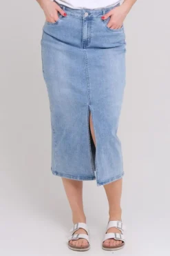 Irina denim skjørt
