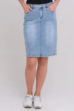 Izzy denim skjørt