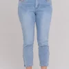 Siri denim capri