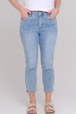 Siri denim capri