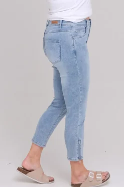 Siri denim capri