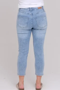 Siri denim capri