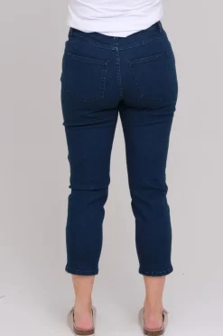 Siri denim capri